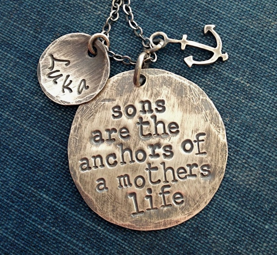 son necklace from mom