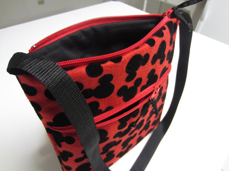 Disney Characters Crossbody Bag Mickey Mouse Crossbody Bag Etsy