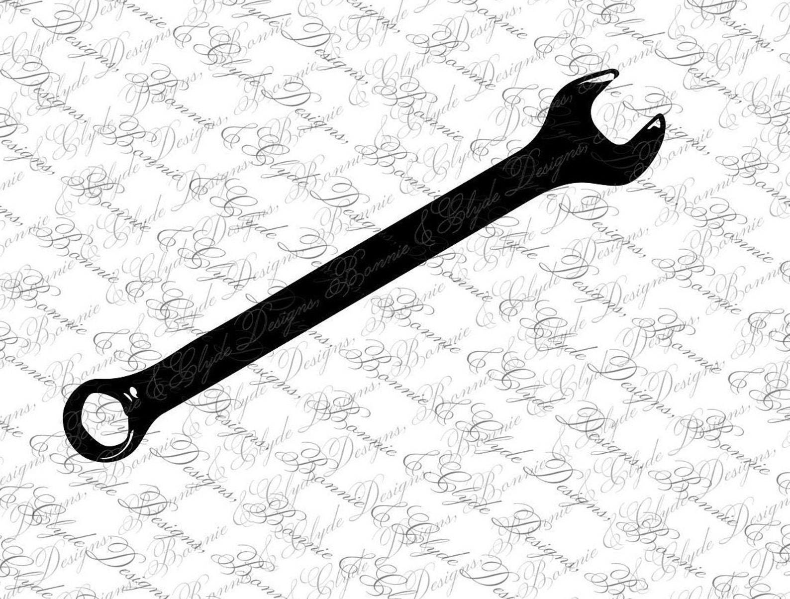 Wrench Tool Instant Digital Download SVG, PNG, DXF Cutting File Etsy