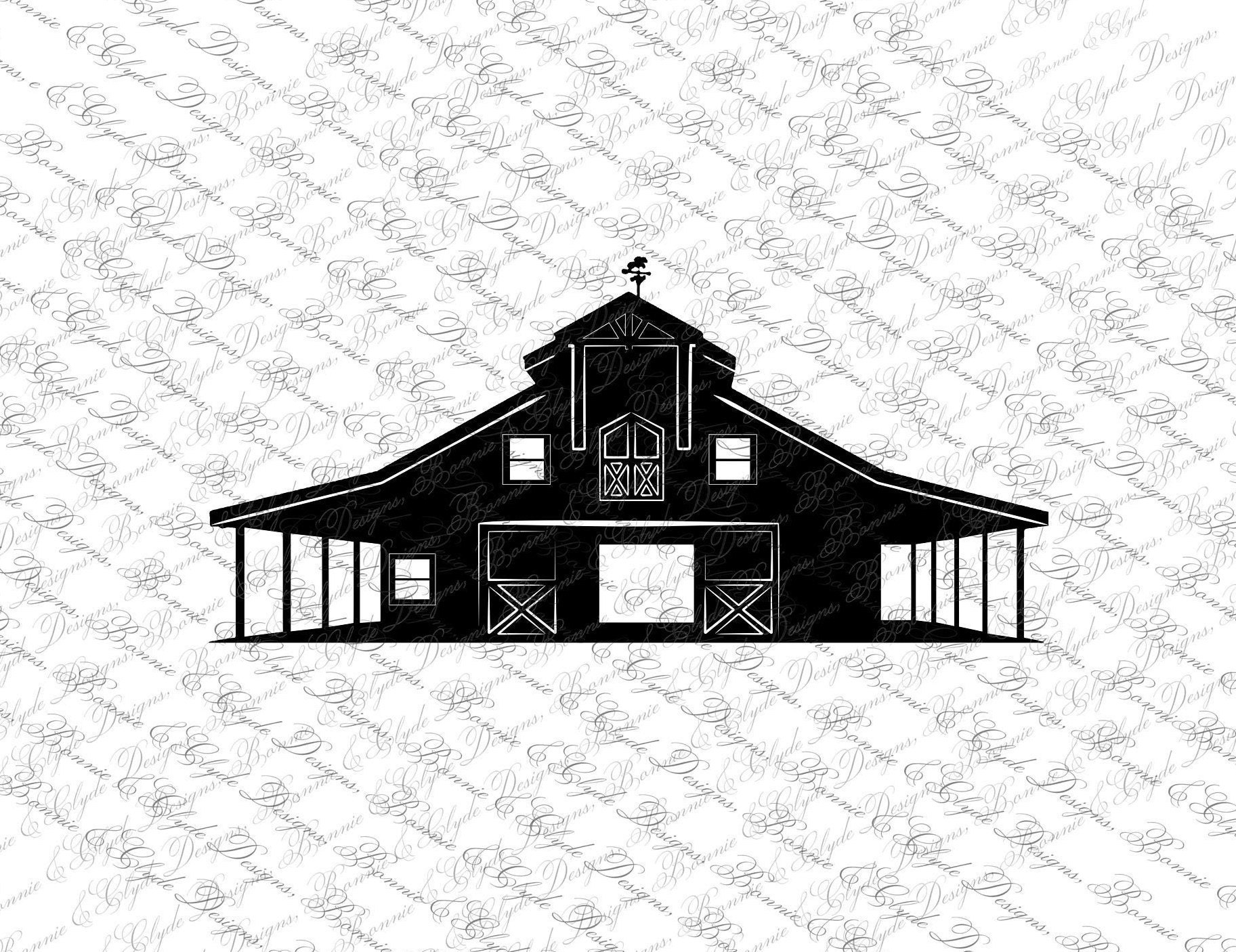 Barn Instant Digital Download SVG PNG DXF Jpeg Cutting Files Etsy Canada