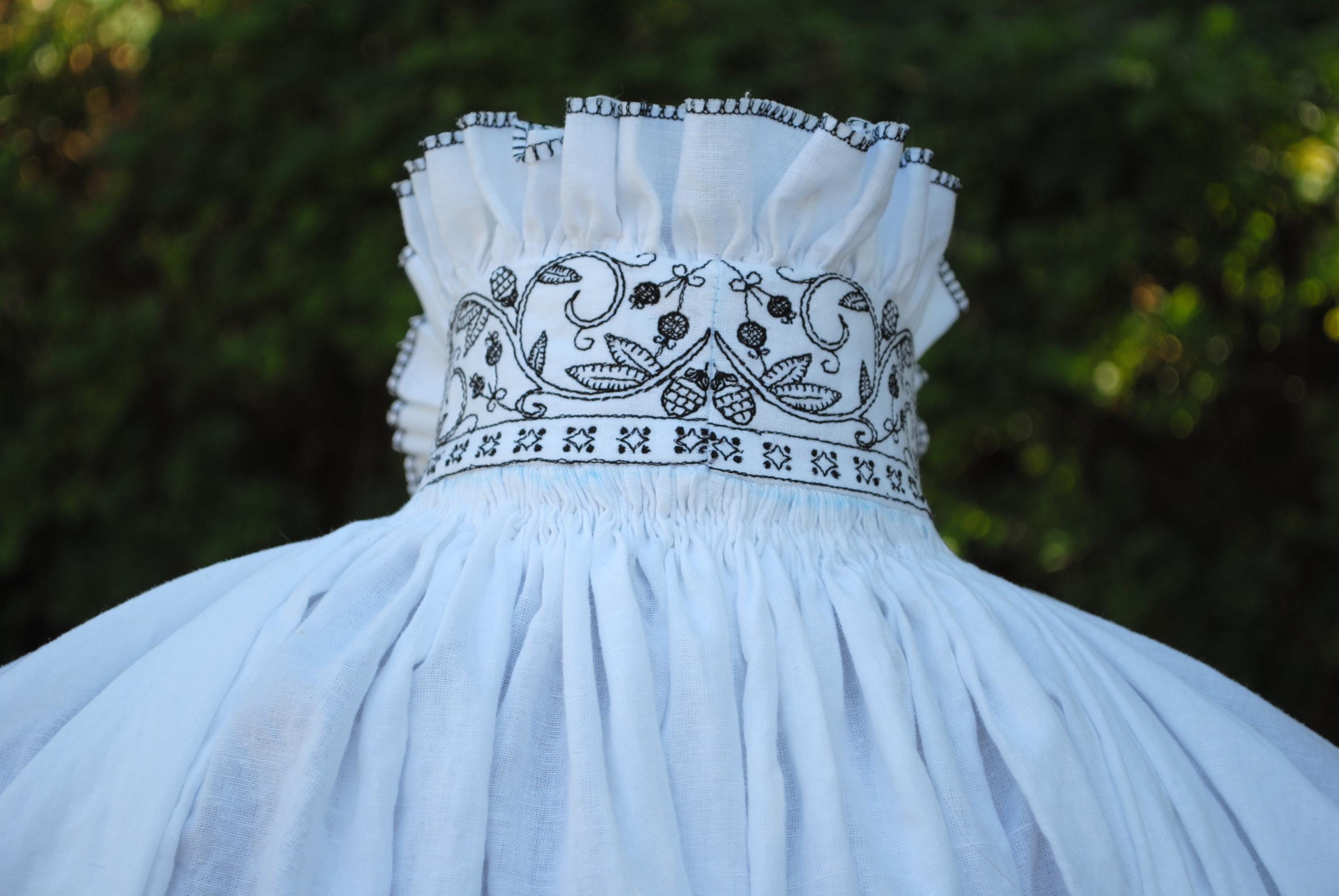 Pattern for 16th Century Women's Renaissance Chemise or