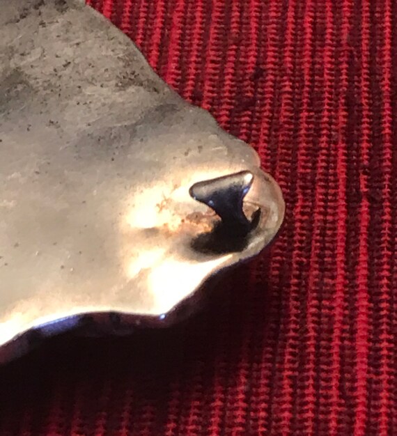 Large Repousse Brooch - image 7