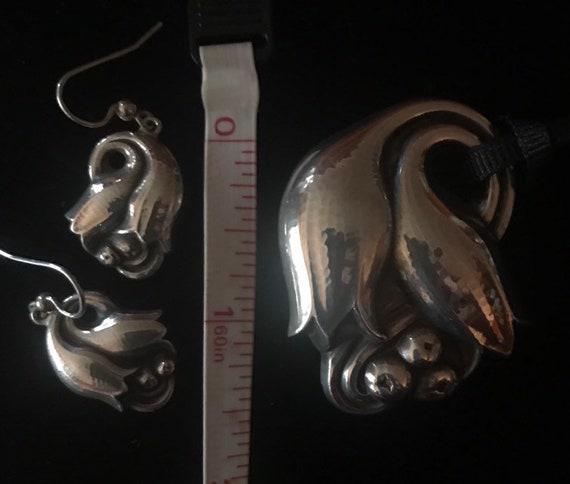 3 pc Georg Jensen tulip set - image 4