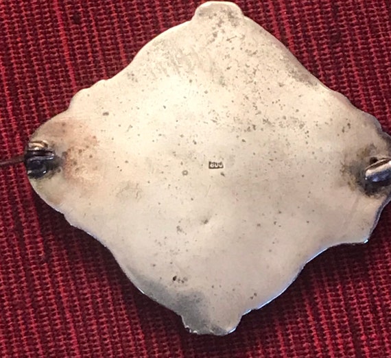 Large Repousse Brooch - image 2