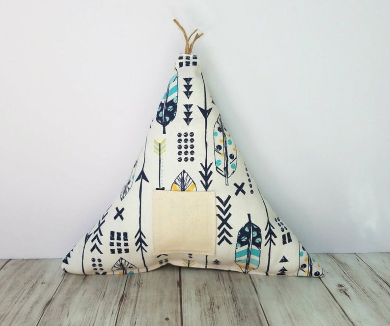 teepee pillow and slumber set