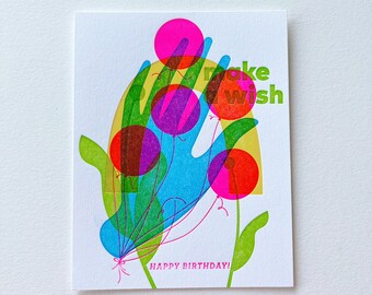 Test Print Letterpress Art