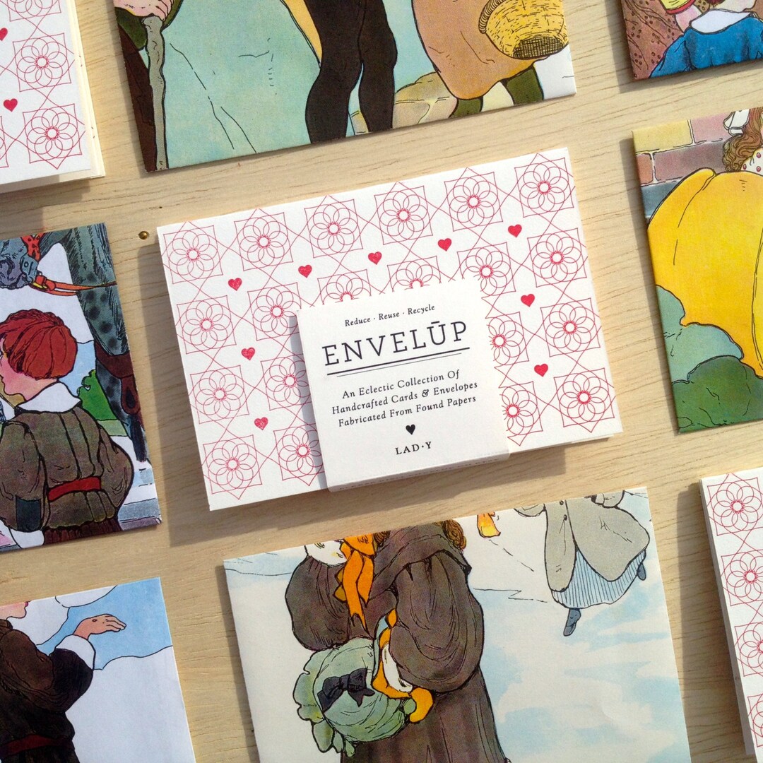 Goose Envelope Mother Goose 6 Pack Valentine Envelope Set - Etsy