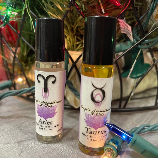 Zodiac Perfume - Etsy