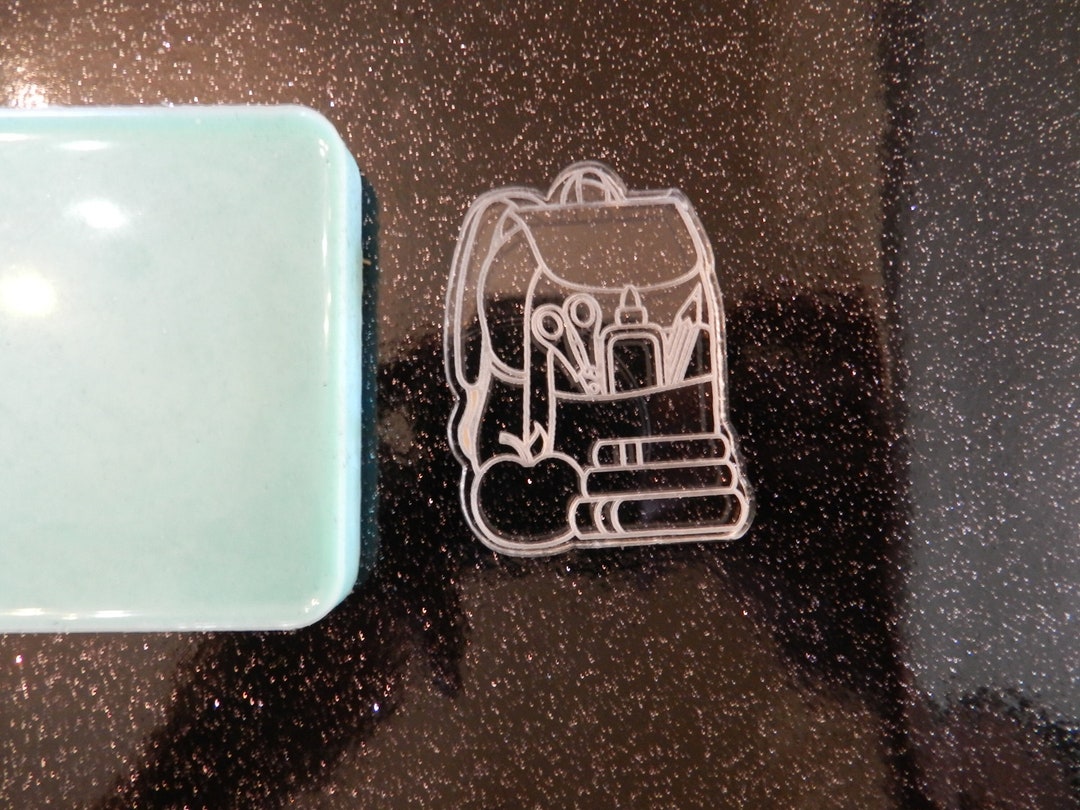 2 Etched School Backpack Silicone Mold for Resin and Etsy