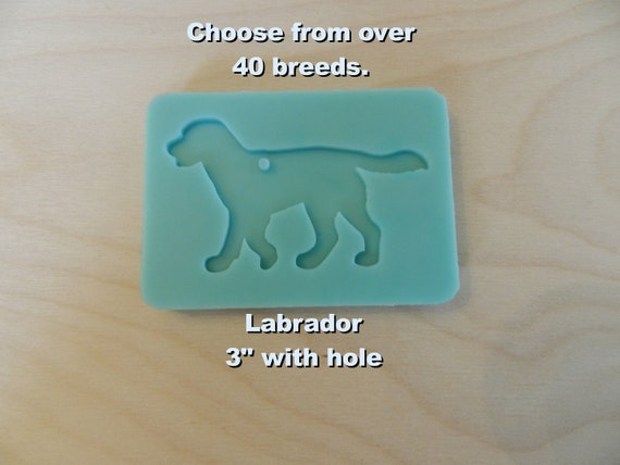 3 Dog Breed Silicone Mold for Resin and Epoxy. Key Chain Size. 3 at Largest  Dimension. 1/8 3mm Deep. 42 to Choose From 