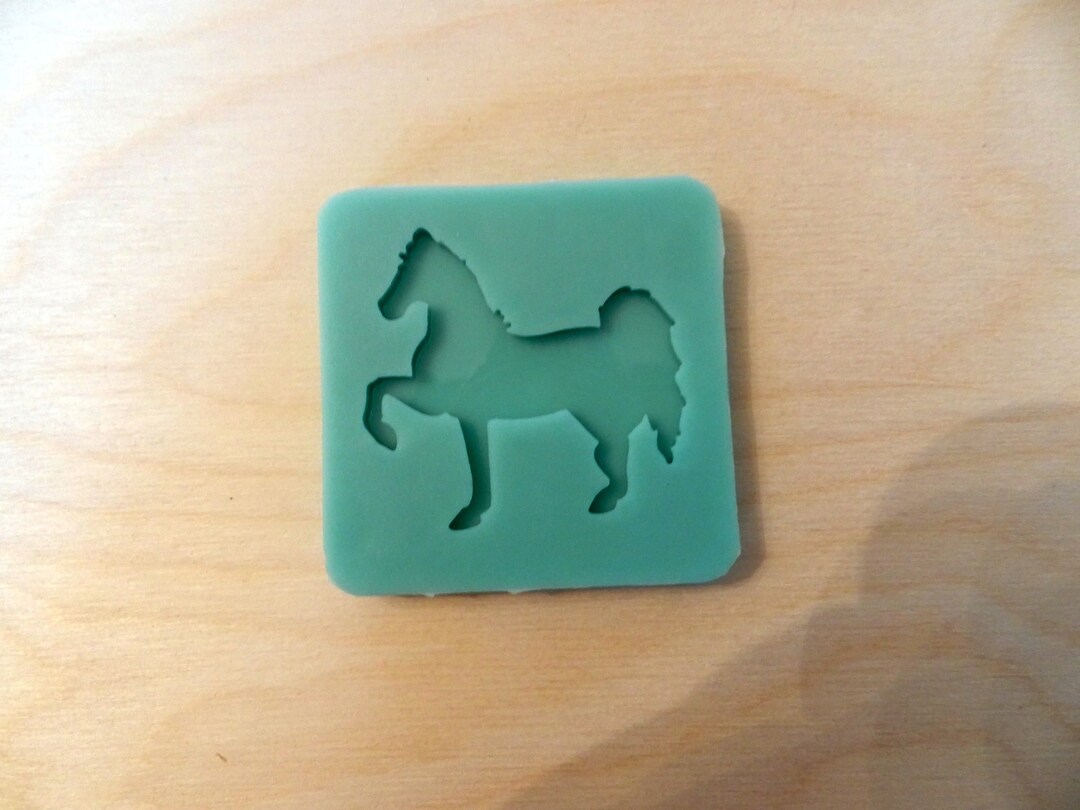 Horse Stepping Silicone Mold for Resin and Epoxy. Sized for Etsy