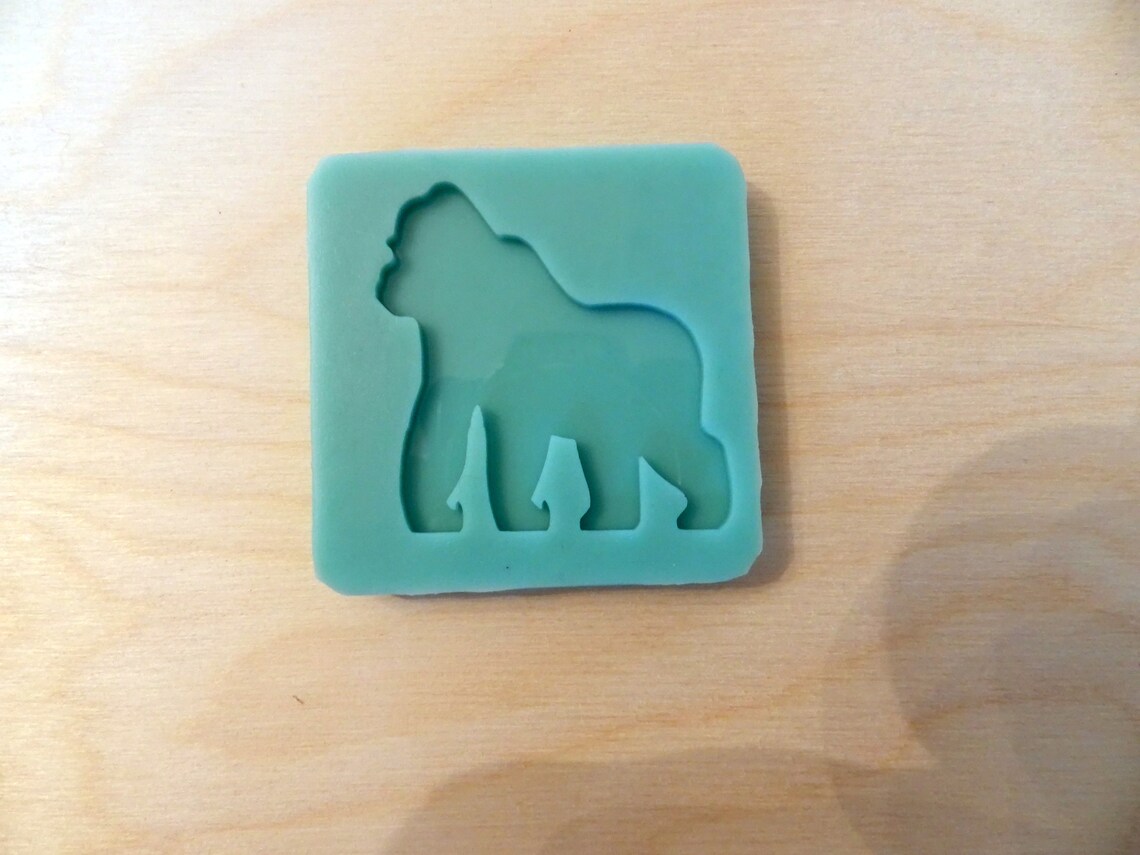 Gorilla Silicone Mold for Resin and Epoxy. Sized for Use on Etsy