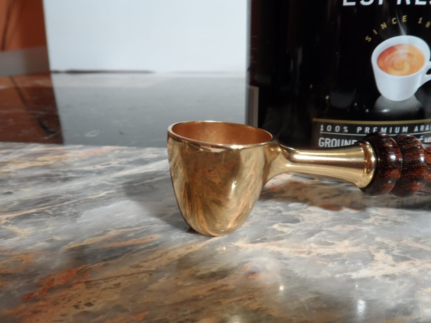 Gold Coffee Scoop Etsy