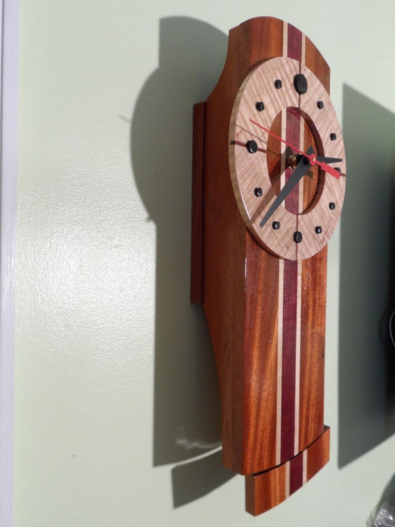 Wooden Pendulum Clock | Etsy