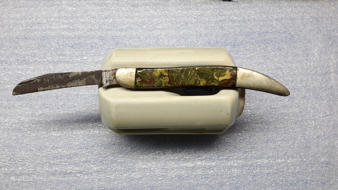 Vintage Winchester pocket knife made in USA Etsy