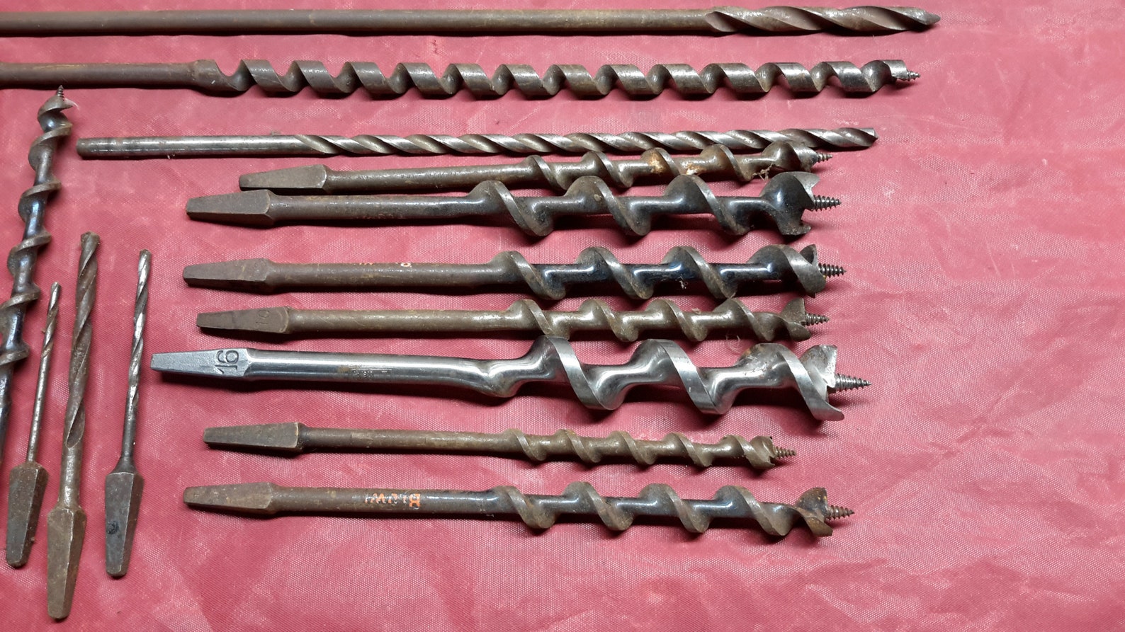 Vintage hand brace drill bits Etsy