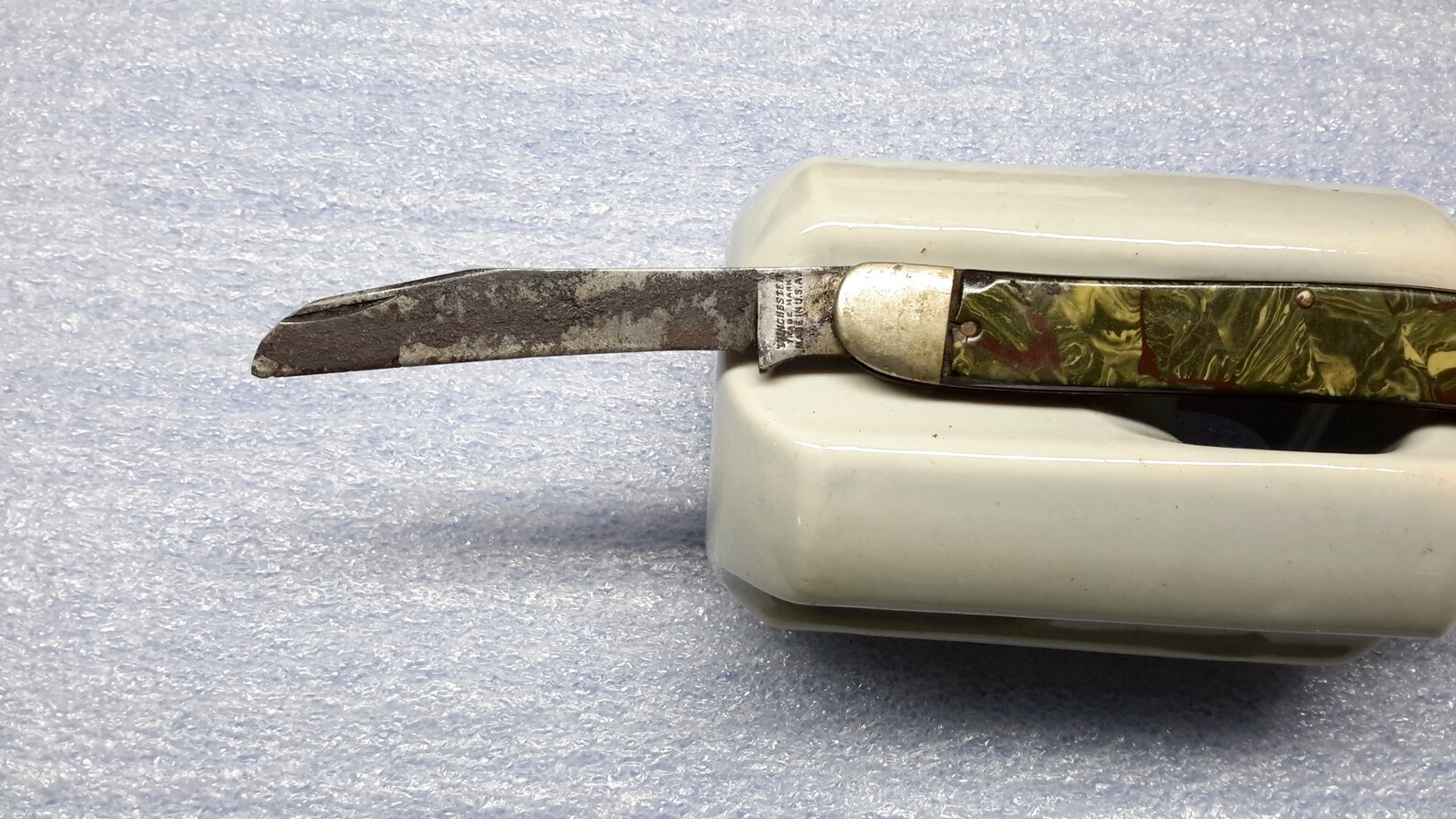 Vintage Winchester pocket knife made in USA Etsy