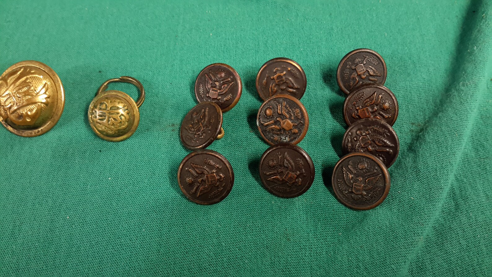 WW1 WW2 Military Button Collection | Etsy