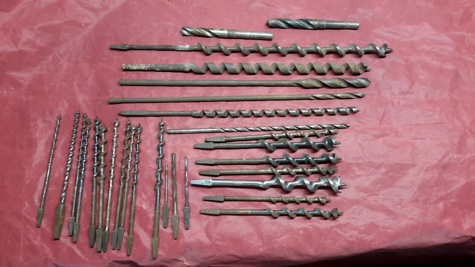 Vintage hand brace drill bits Etsy