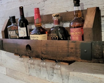 Whiskey/Bourbon Shelf/bar shelves