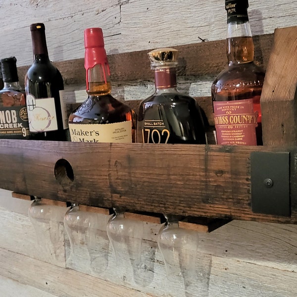Bourbon Shelf Etsy