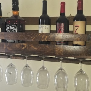 Whiskey/Wine Shelf