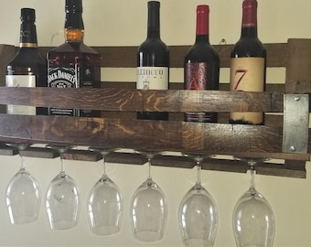 Whiskey/Wine Shelf