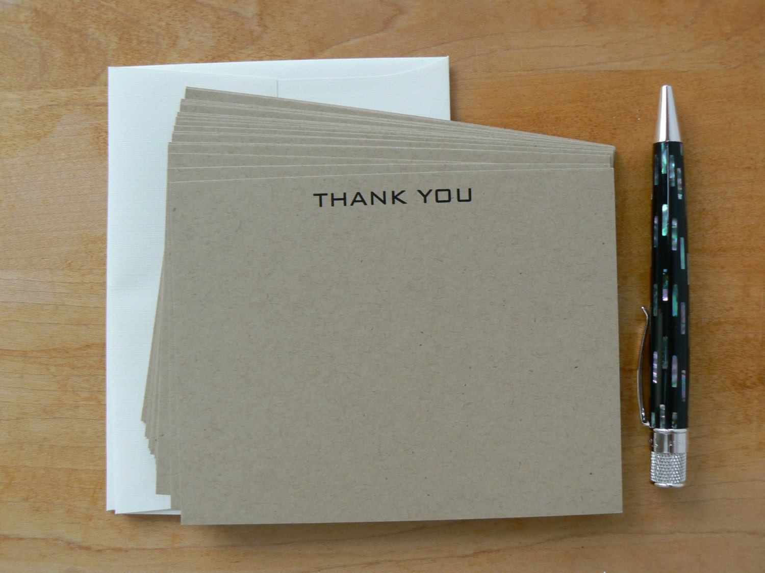 20 Flat Note Cards Thank You Cards notecards with envelopes Etsy