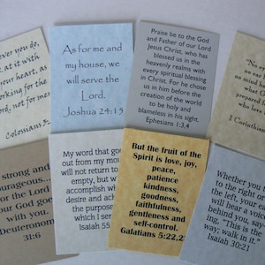 Bible Verse Box of Blessings Cards Scripture Gift Masculine Neutral Male Easter Encouragement Graduation Memory Bible Verses image 4