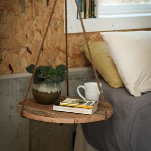 Hanging Nightstand Etsy