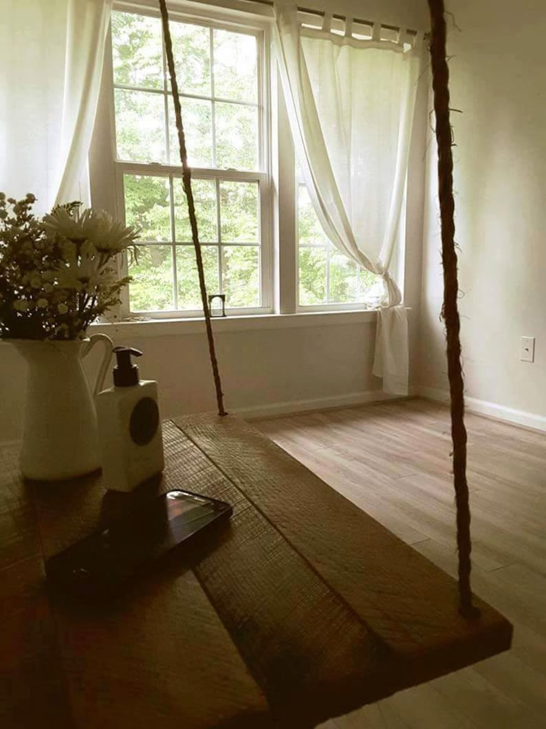 Hammock Table Outdoor Hanging Table Rope Hung End Table - Etsy Australia