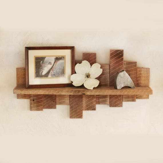 Items similar to Decorative Shelf Made from Reclaimed Wood on Etsy