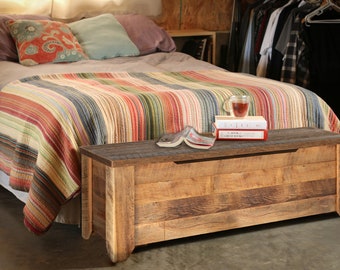 Storage Chest 50" - Bedroom Bench - Hope Chest - End of Bed Bench - Bedroom Storage Bench - Trunk