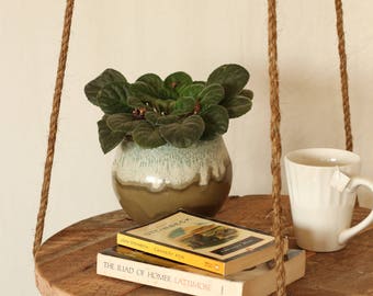 Plant stand table made from reclaimed wood - Indoor/Outdoor - Bedside Table, Accent Table, Side Table, Plant Stand