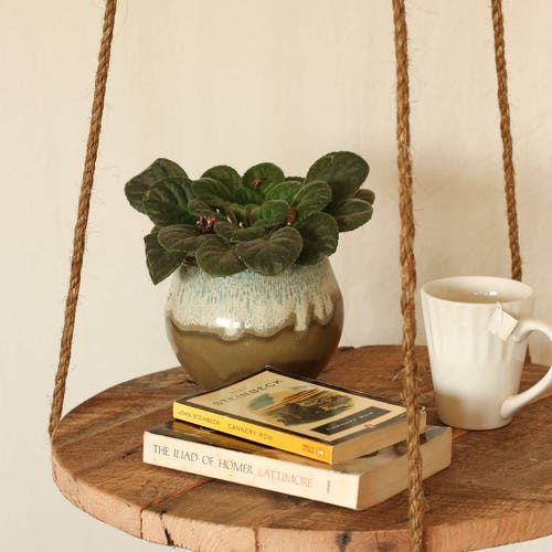 Plant Stand Table Made From Reclaimed Wood Indoor/outdoor Etsy