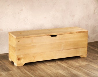 Storage Bench 50" - LIGHT Reclaimed Wood - Entryway Bench - Mudroom Bench  - Shoe Storage Bench - Reclaimed Wood Furniture - Barn Wood