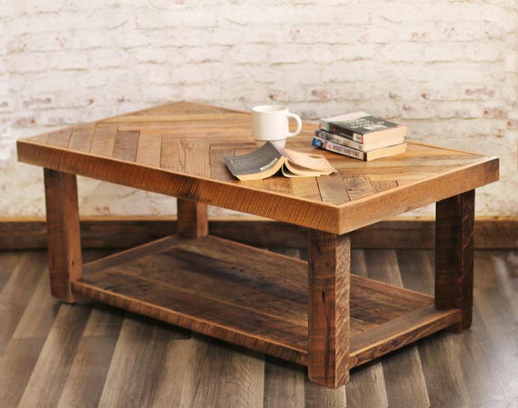 Coffee table bottom shelf deals