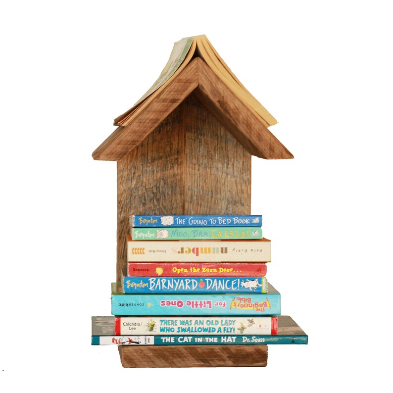 Kids Bookshelf Bedside bookshelf Side Table Kids Room Etsy