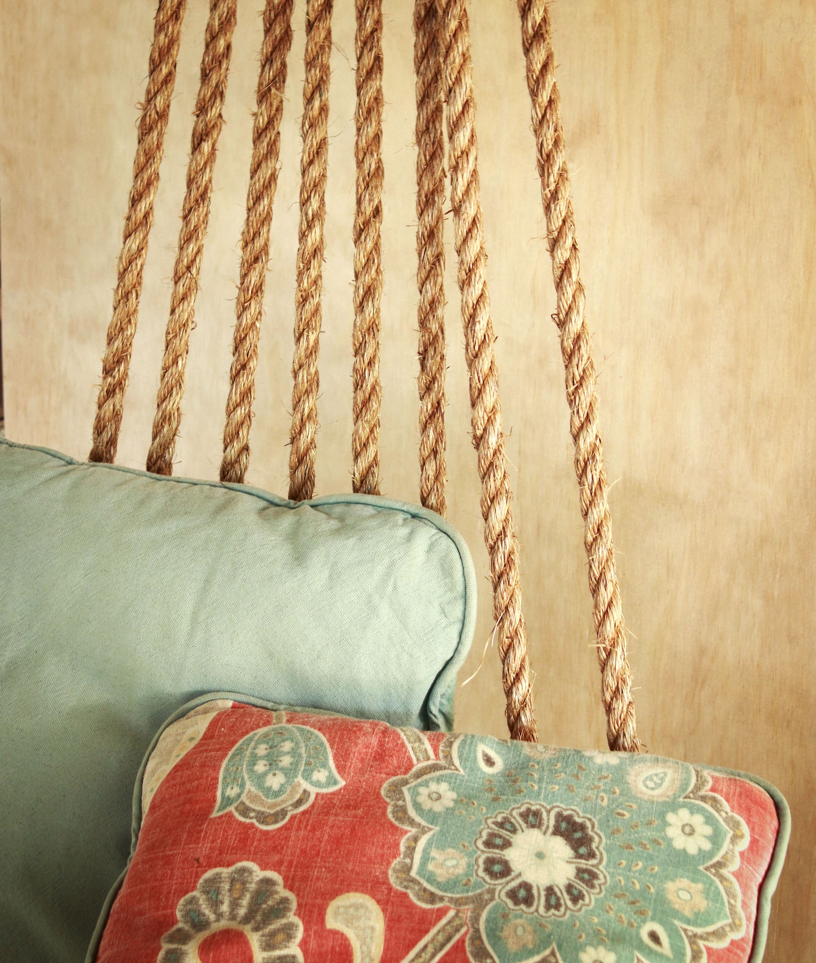 Rope Swing Bed crib size made of Reclaimed Wood Porch Etsy