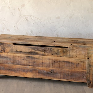 Storage Bench AND Coat Rack Entryway Bench Mudroom Hall Tree Bench Shoe Storage Bench Reclaimed Wood Furniture Coat Rack Rustic Brown