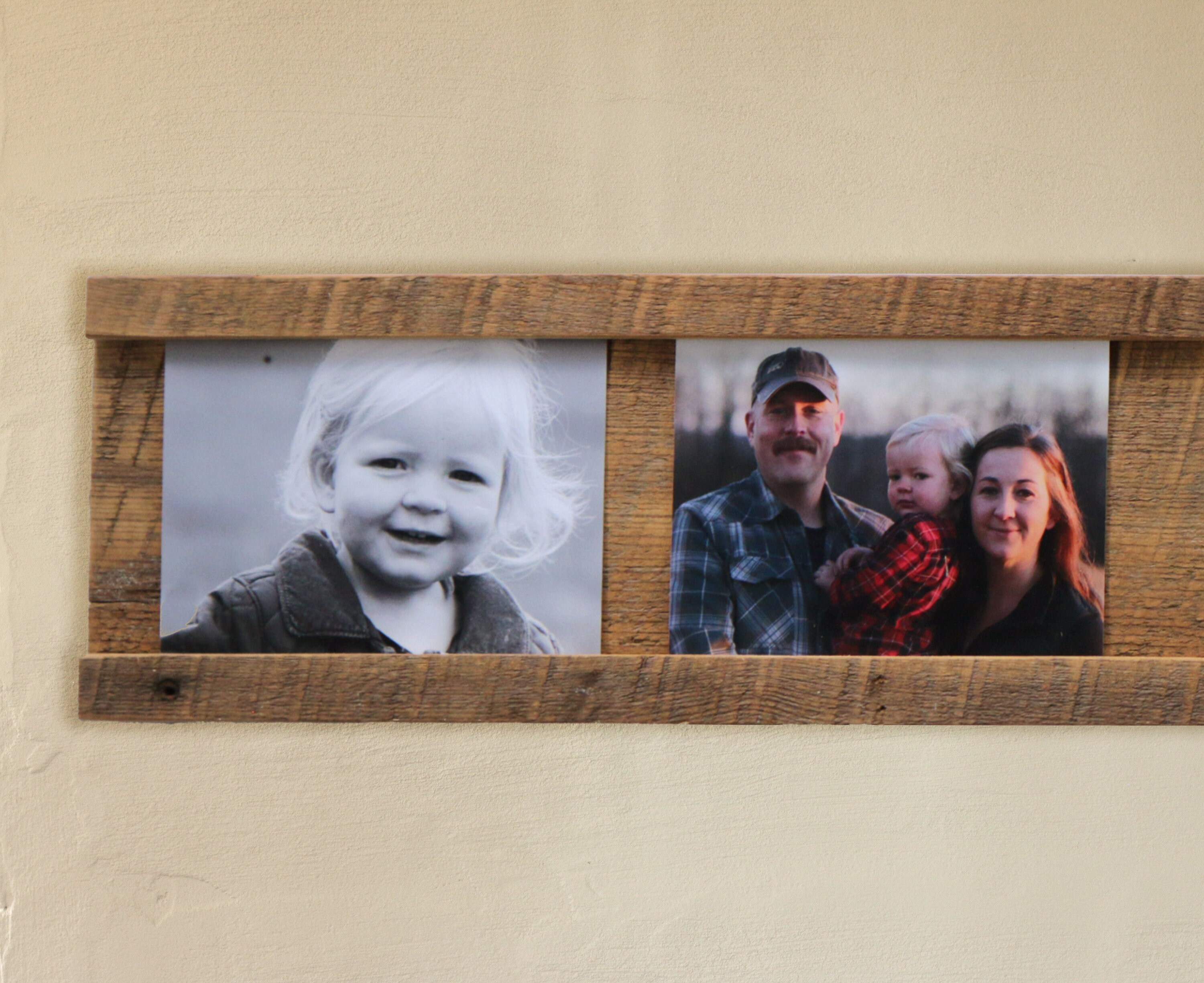 Quick Switch Photo Display Frame Made From Reclaimed Wood, Easy to ...