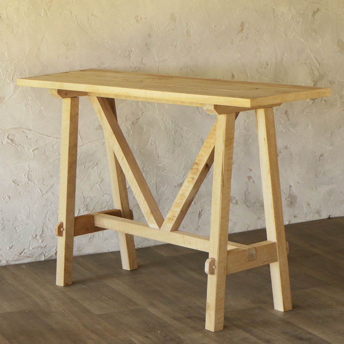 Reclaimed Wood Table with Mortise & Tenon Joinery Etsy