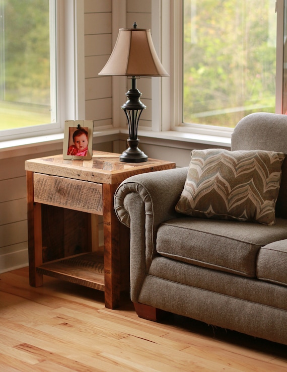 Reclaimed Wood Accent Table Farmhouse Bedroom Decor Uk Reclaimed Wood Accent Table Farmhouse, Reclaimed Wood End Table Lamp Uk