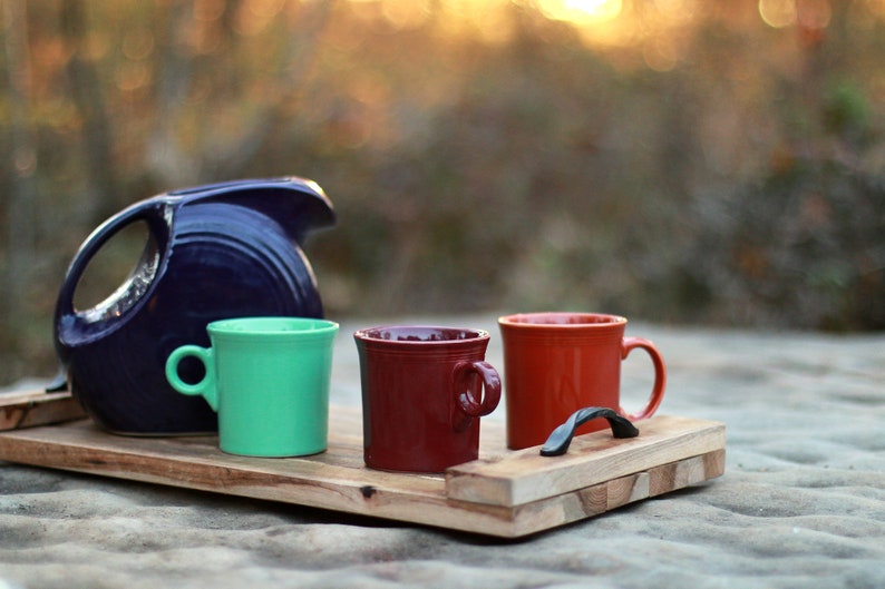 Reclaimed Wood Serving Tray Ottoman Tray Charcuterie Etsy