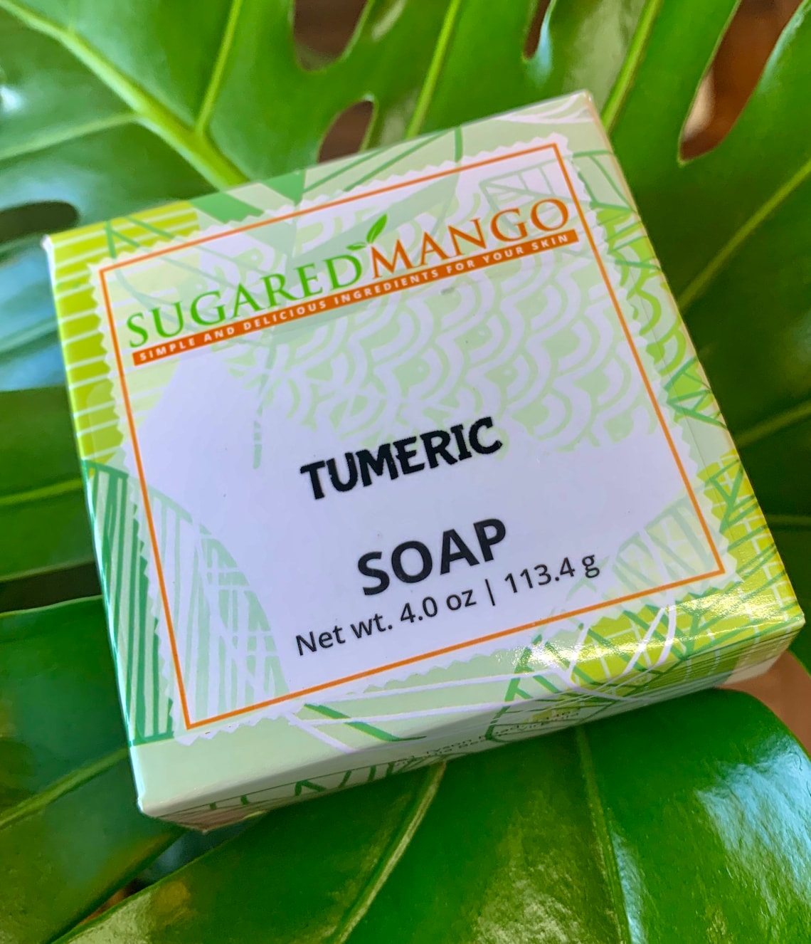 All natural Tumeric soap artisan soap bar. Cold process soap Etsy