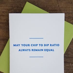 Uw Chip DIP verhouding altijd kan blijven gelijk boekdruk Card