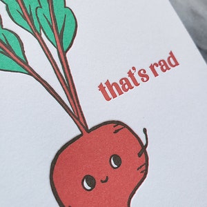 That's Rad Letterpress Card image 2