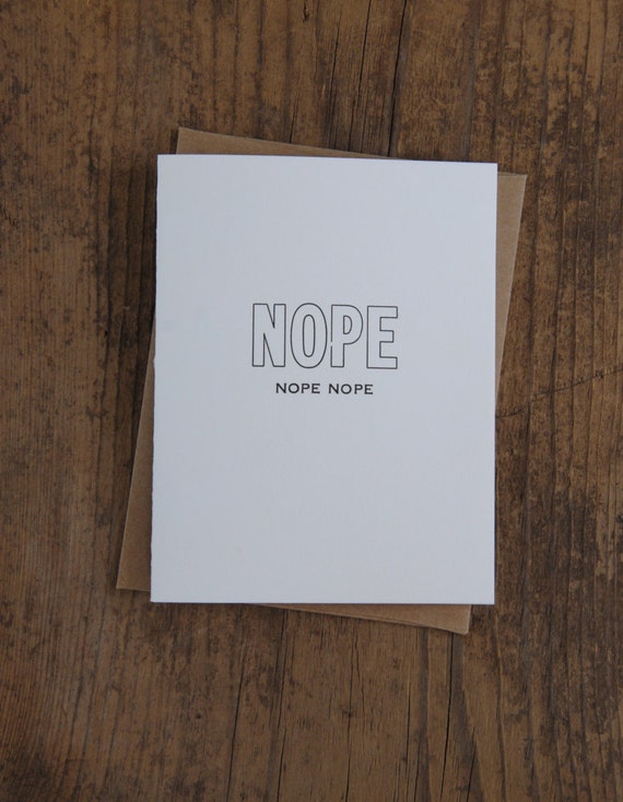 nope card sleeves Ryker main image 1