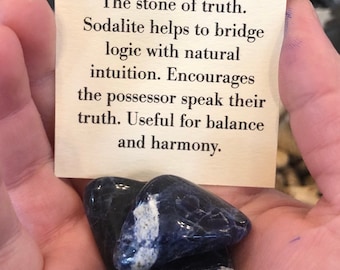 Sodalite Loose Tumble Stone