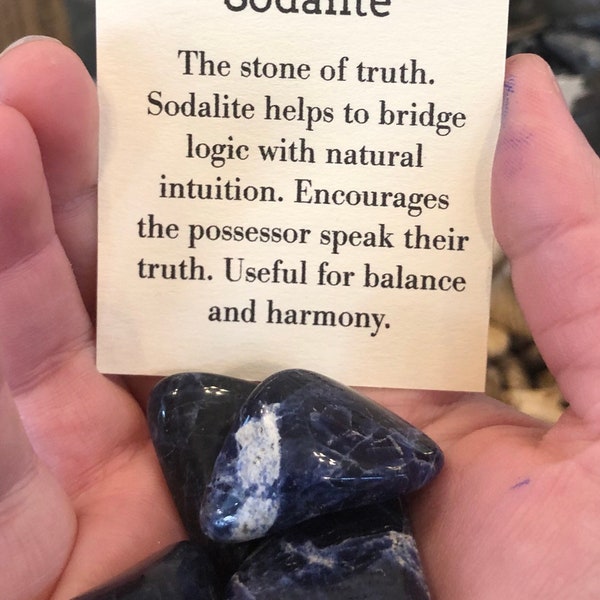 Sodalite Loose Tumble Stone